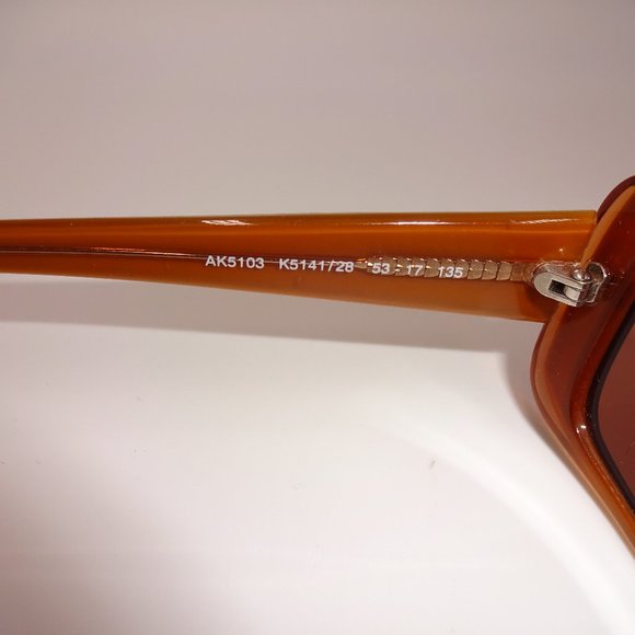 Womens Brown Anne Klein Sunglasses Frames AK5103 K5141/28 53-17-135